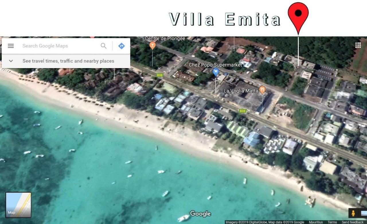 Villa Emita Trou Aux Biches Beach Appartement Eksteriør billede