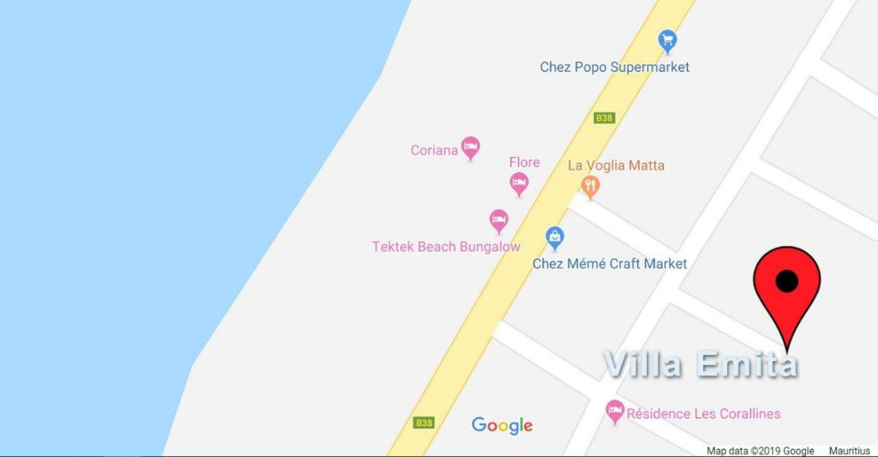 Villa Emita Trou Aux Biches Beach Appartement Eksteriør billede